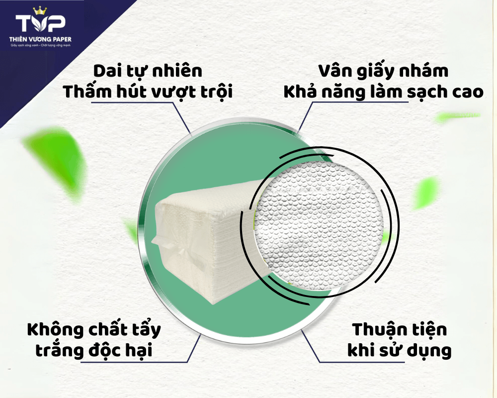 Ưu điểm giấy lau tay đa năng