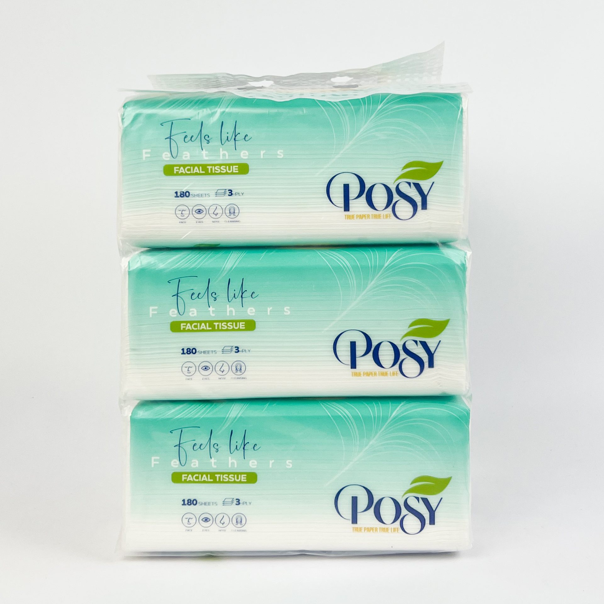 Khăn giấy rút Posy 180 tờ 3 lớp - Ảnh 3