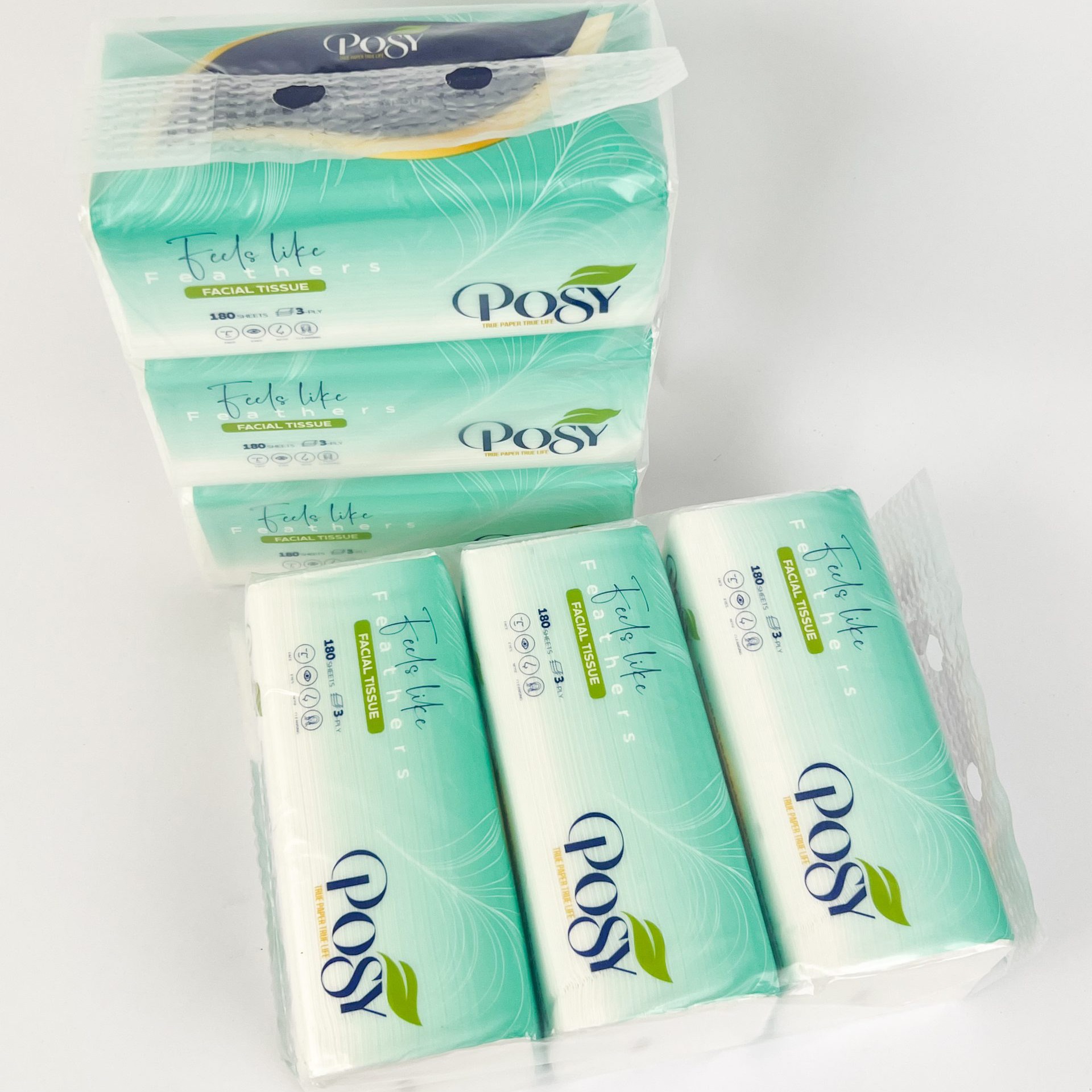 Khăn giấy rút Posy 180 tờ 3 lớp - Ảnh 5