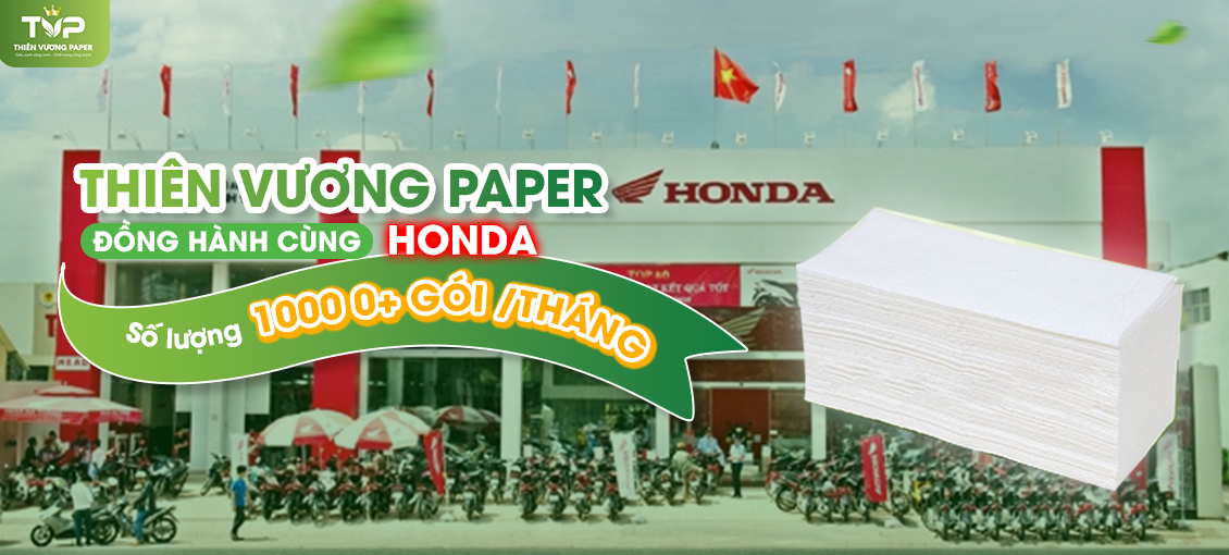 Thiên Vương Paper đồng hành cùng Honda