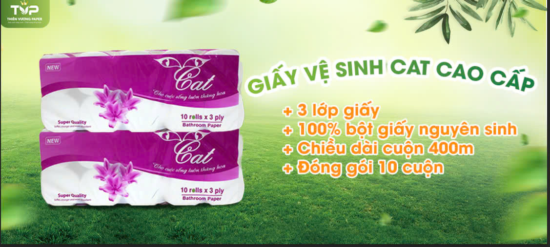Thông số giấy vệ sinh Cat cao cấp