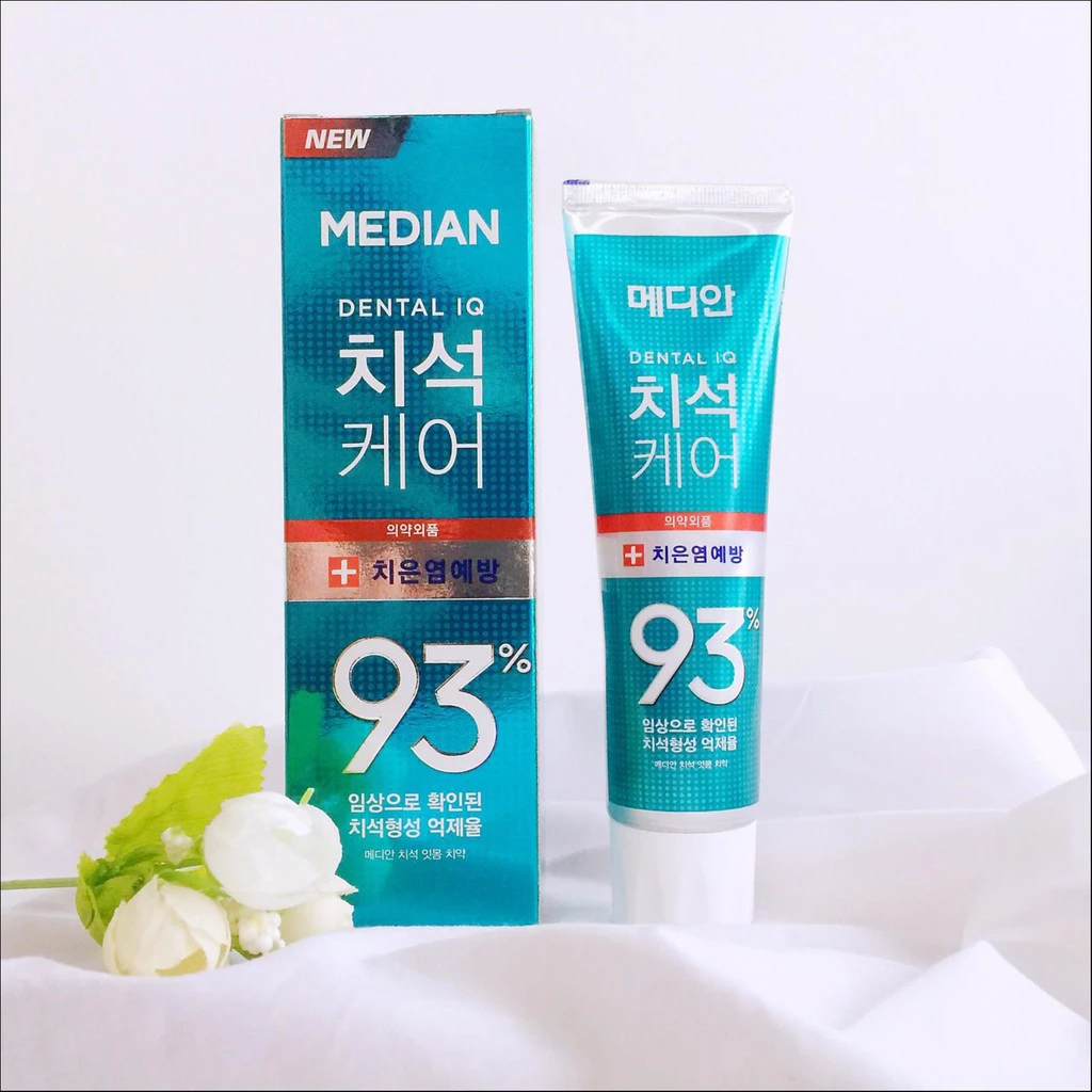 Kem đánh răng Median xanh ngọc