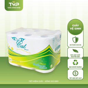 Giấy vệ sinh Cat Classic 12 cuộn