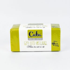 Alternative view of Khăn giấy lụa Cata cao cấp 600 tờ, 4 lớp