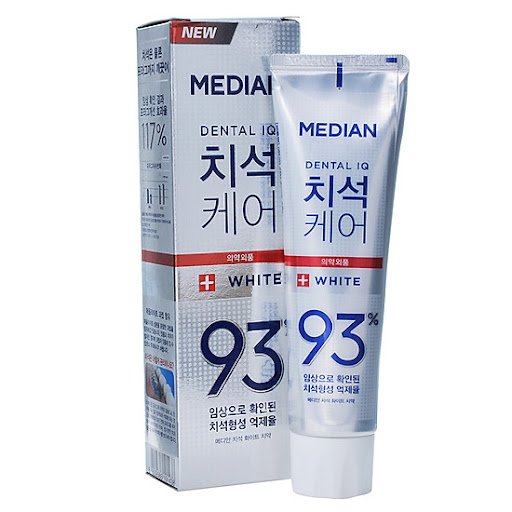 Kem đánh răng Median trắng