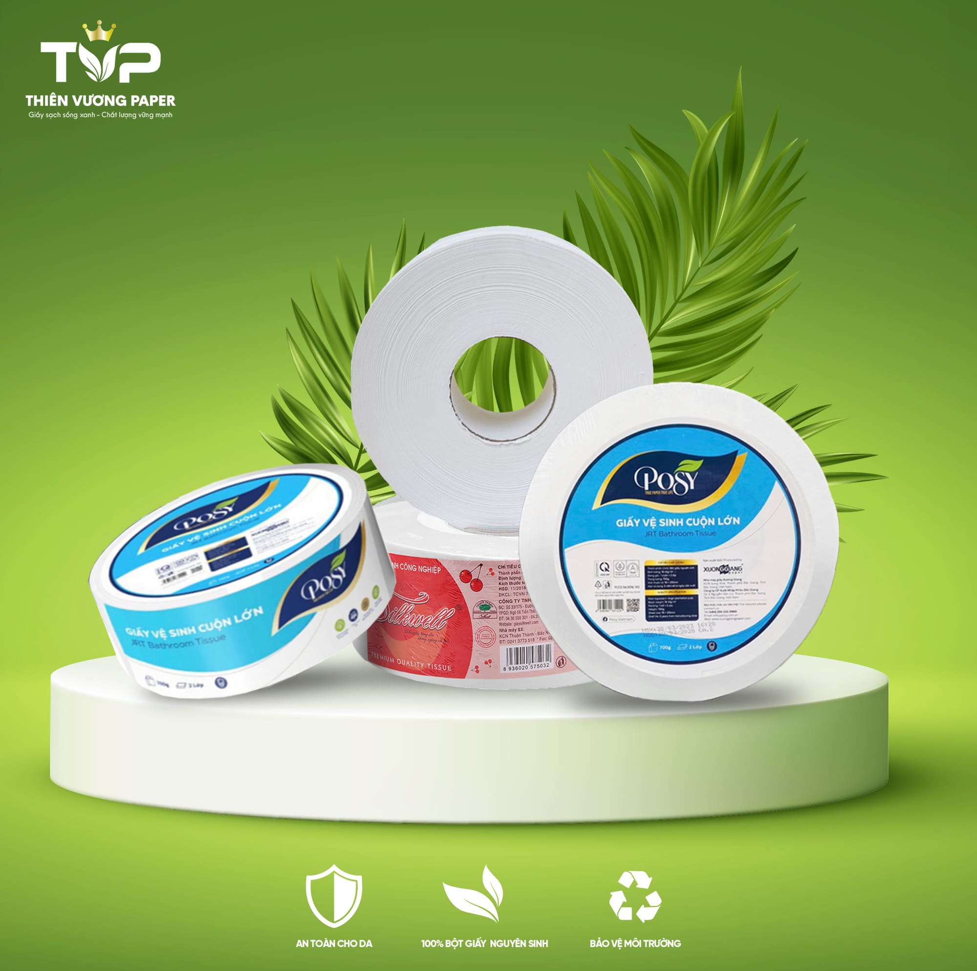 Giấy Vệ Sinh Cuộn Lớn