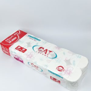 Alternative view of Giấy vệ sinh Cat cao cấp 3 lớp 12 cuộn có lõi