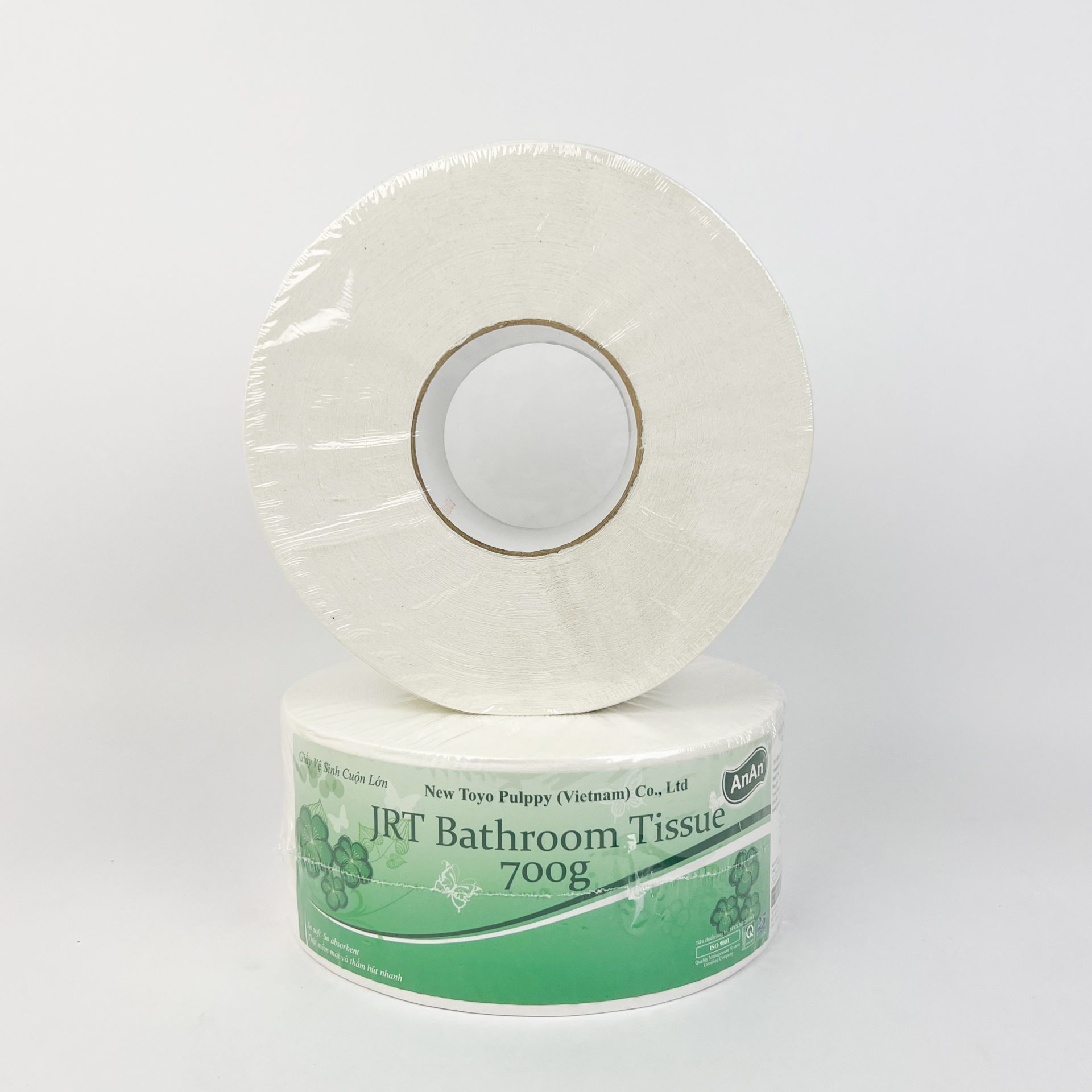 Giấy vệ sinh cuộn lớn An An khối lượng 700g - Ảnh 3