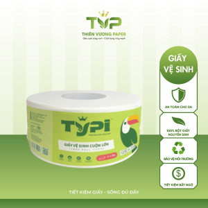 Giấy vệ sinh cuộn lớn Typi 3 lớp