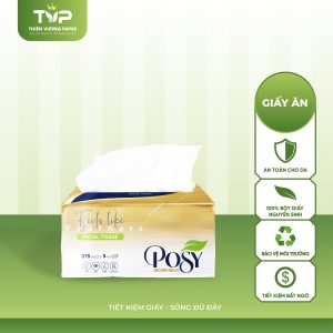 Khăn giấy lụa Posy cao cấp 375 tờ