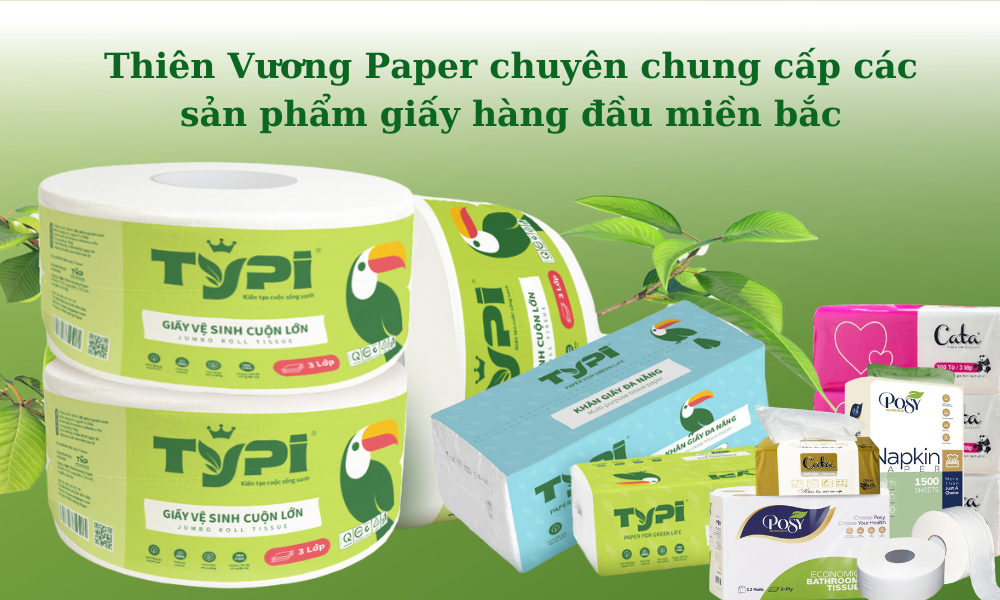 Thiên Vương Paper chuyên chung cấp các sản phẩm giấy hàng đầu miền bắc