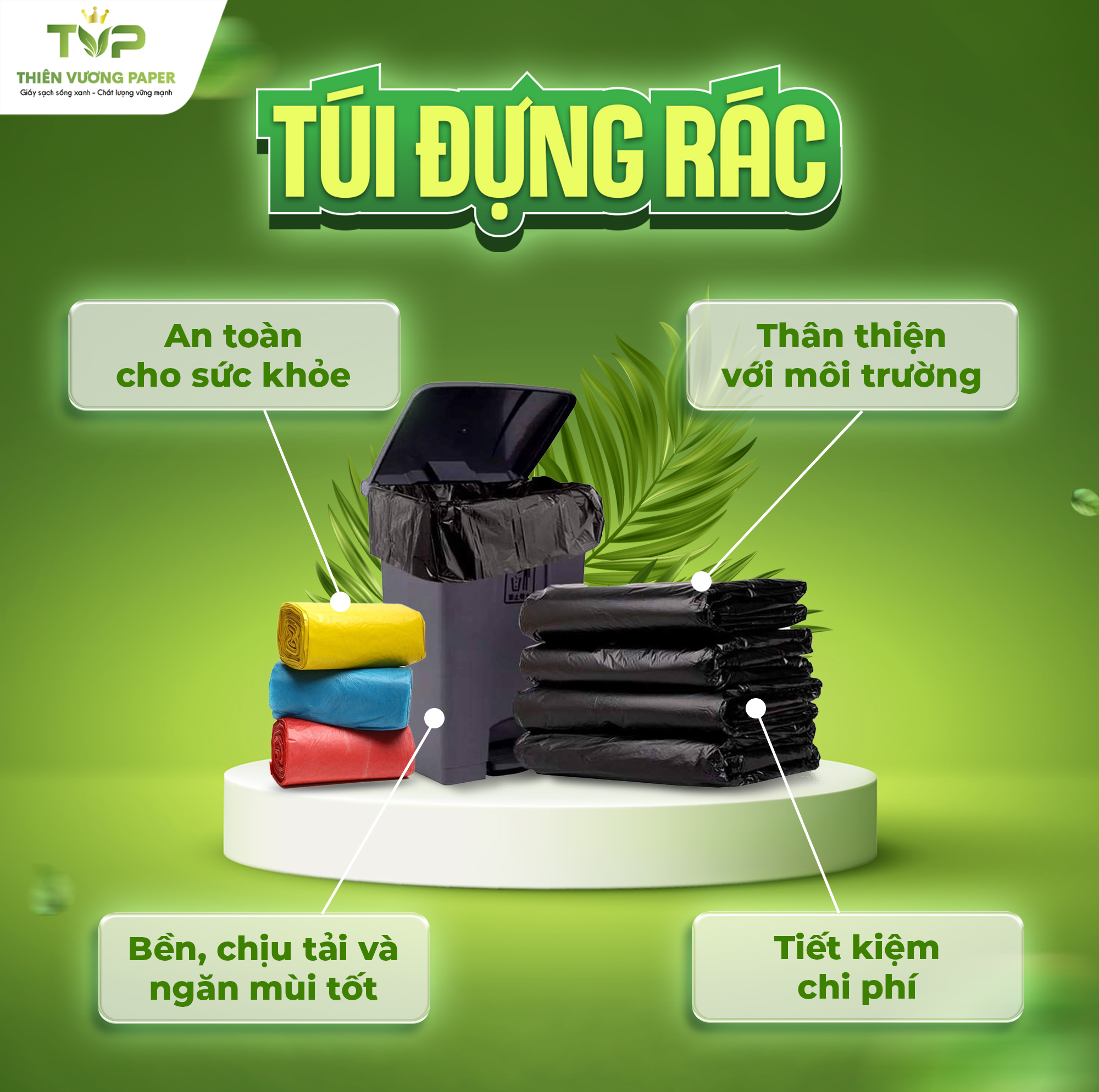 Ưu điểm của túi rác tự hủy sinh học Ecolife