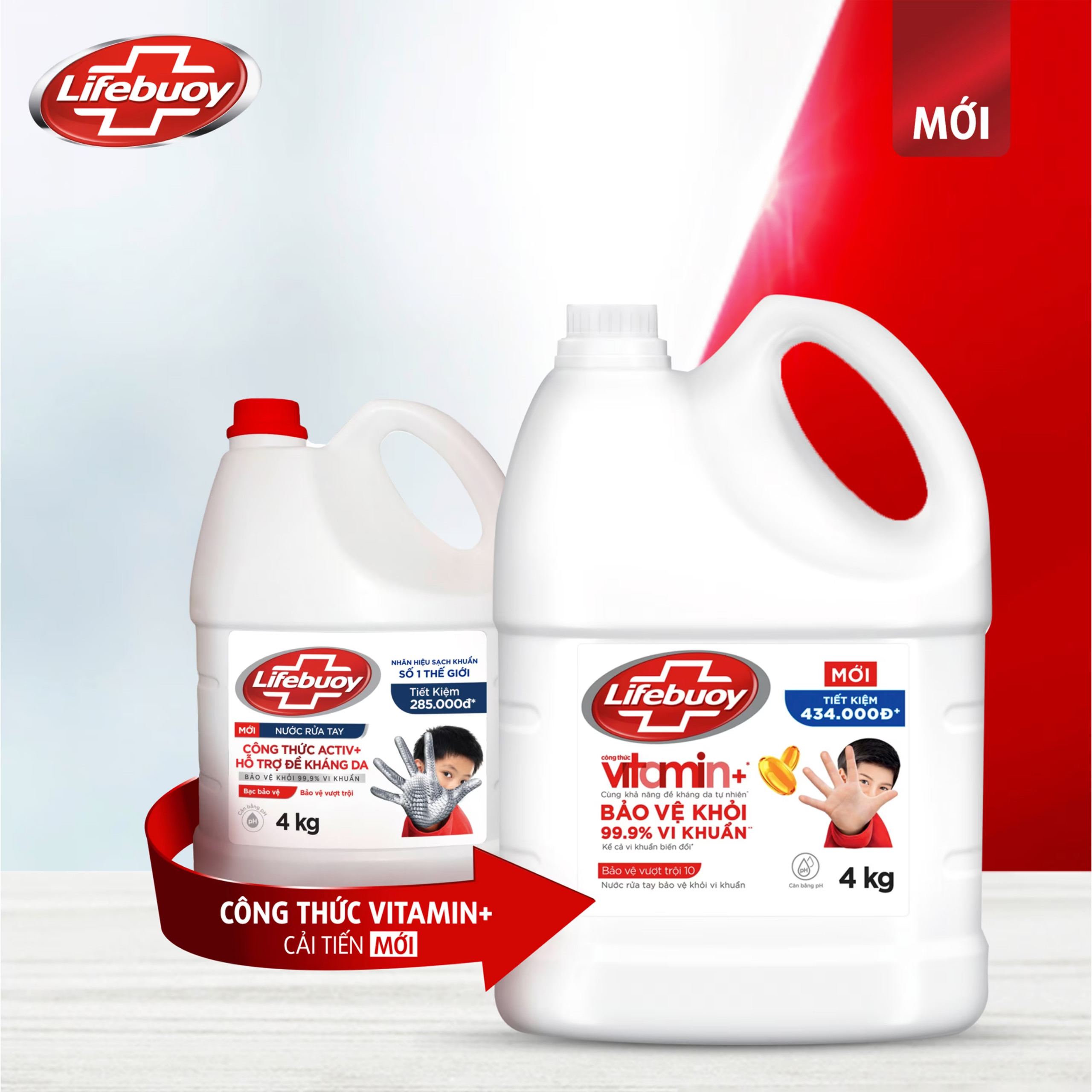Công dụng của sản phẩm nước rửa tay Lifebuoy