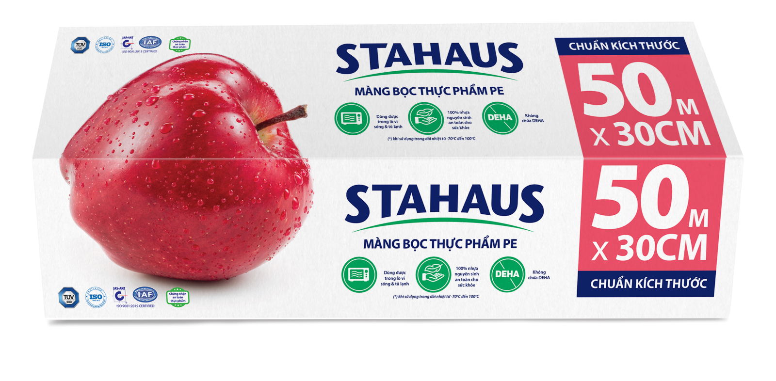 Ưu điểm của màng bọc thực phẩm PE STAHAUS