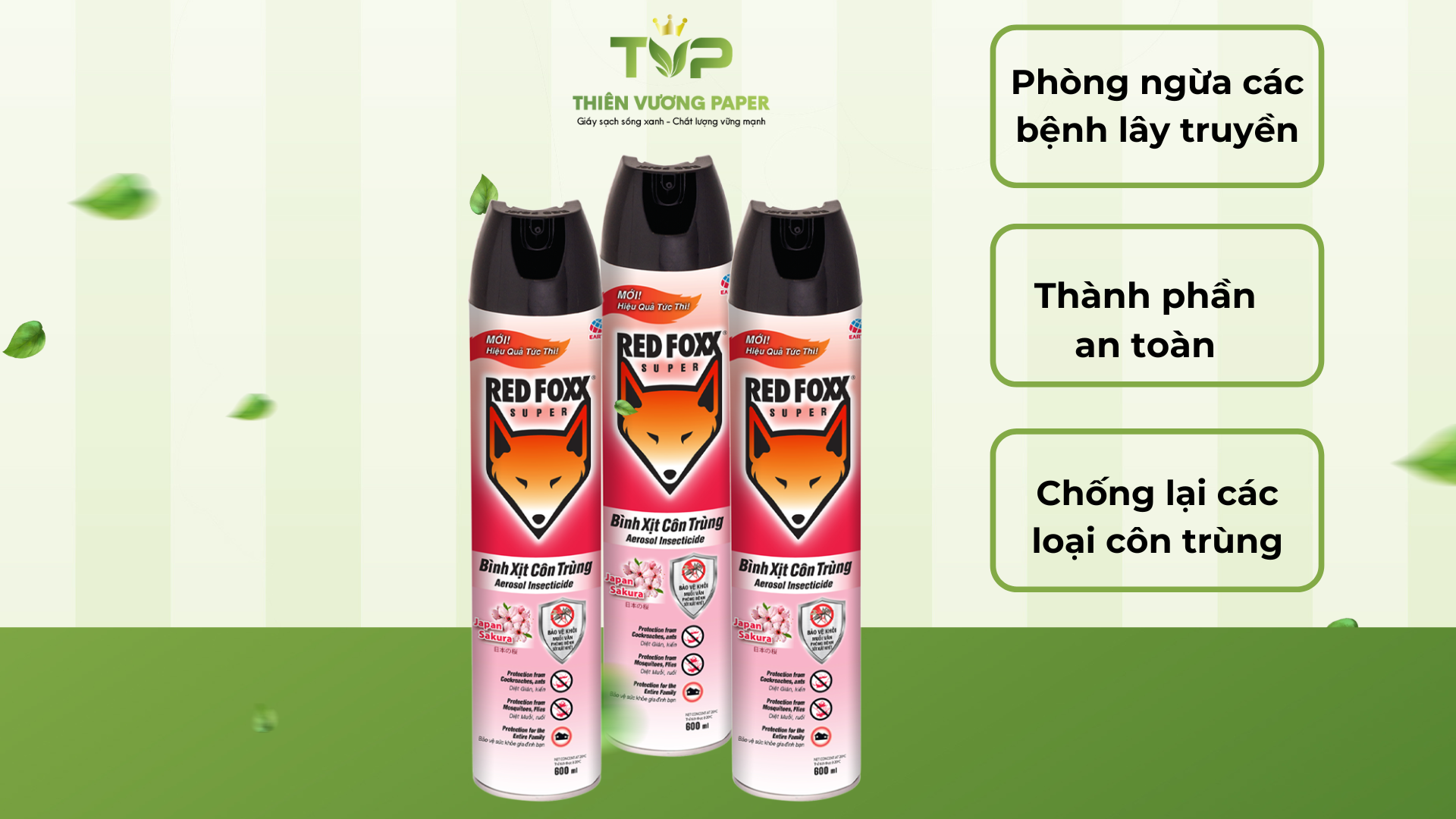 Lợi ích xịt côn trùng