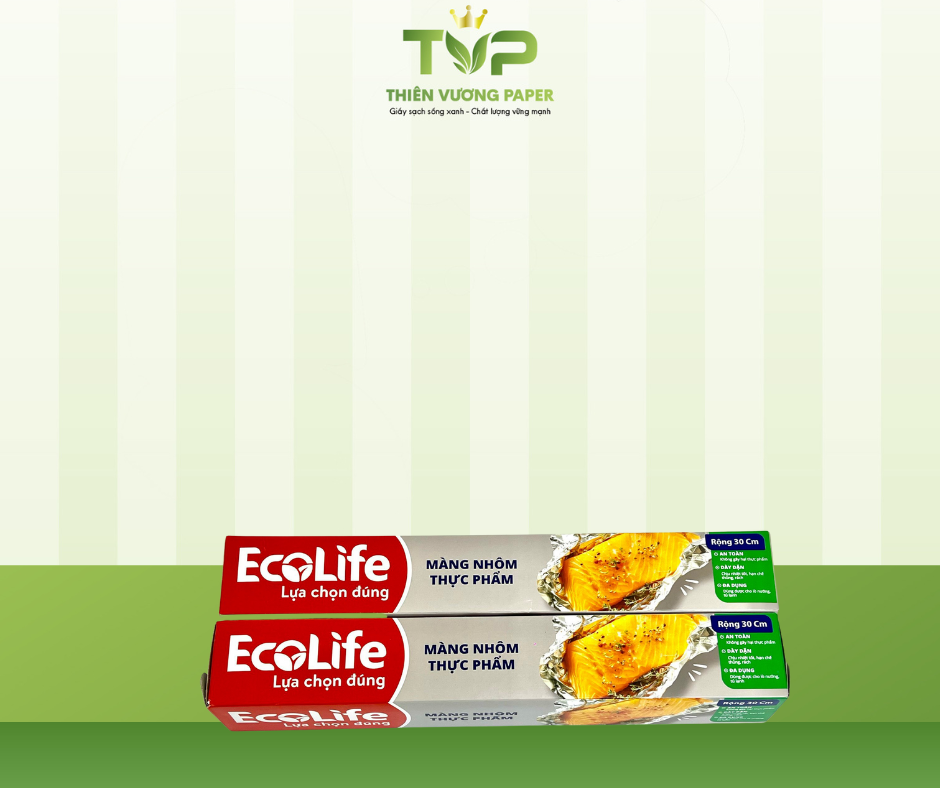 Sản phẩm màng nhôm bọc thực phẩm Ecolife