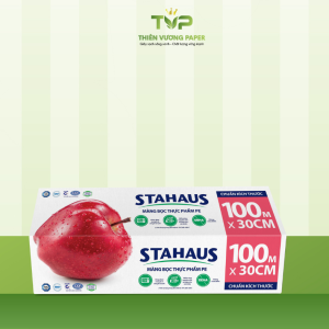Màng bọc thực phẩm PE STAHAUS 30cm x 100m