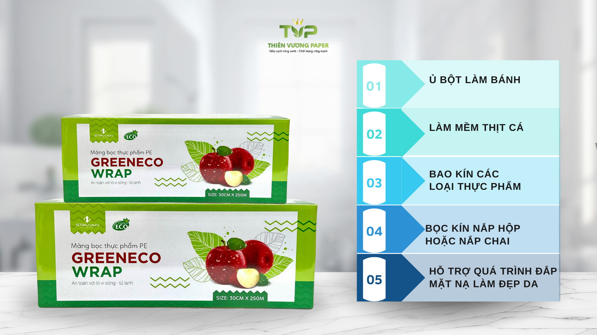 Top 5 lợi ích màng bọc thực phẩm