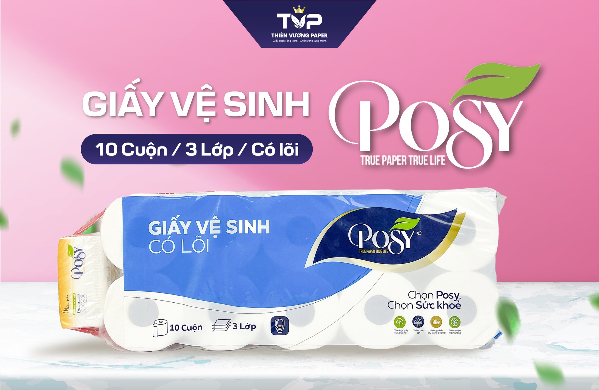 Giấy vệ sinh Posy