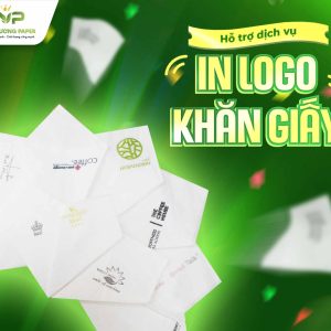 Giấy Ăn In Logo Thương Hiệu
