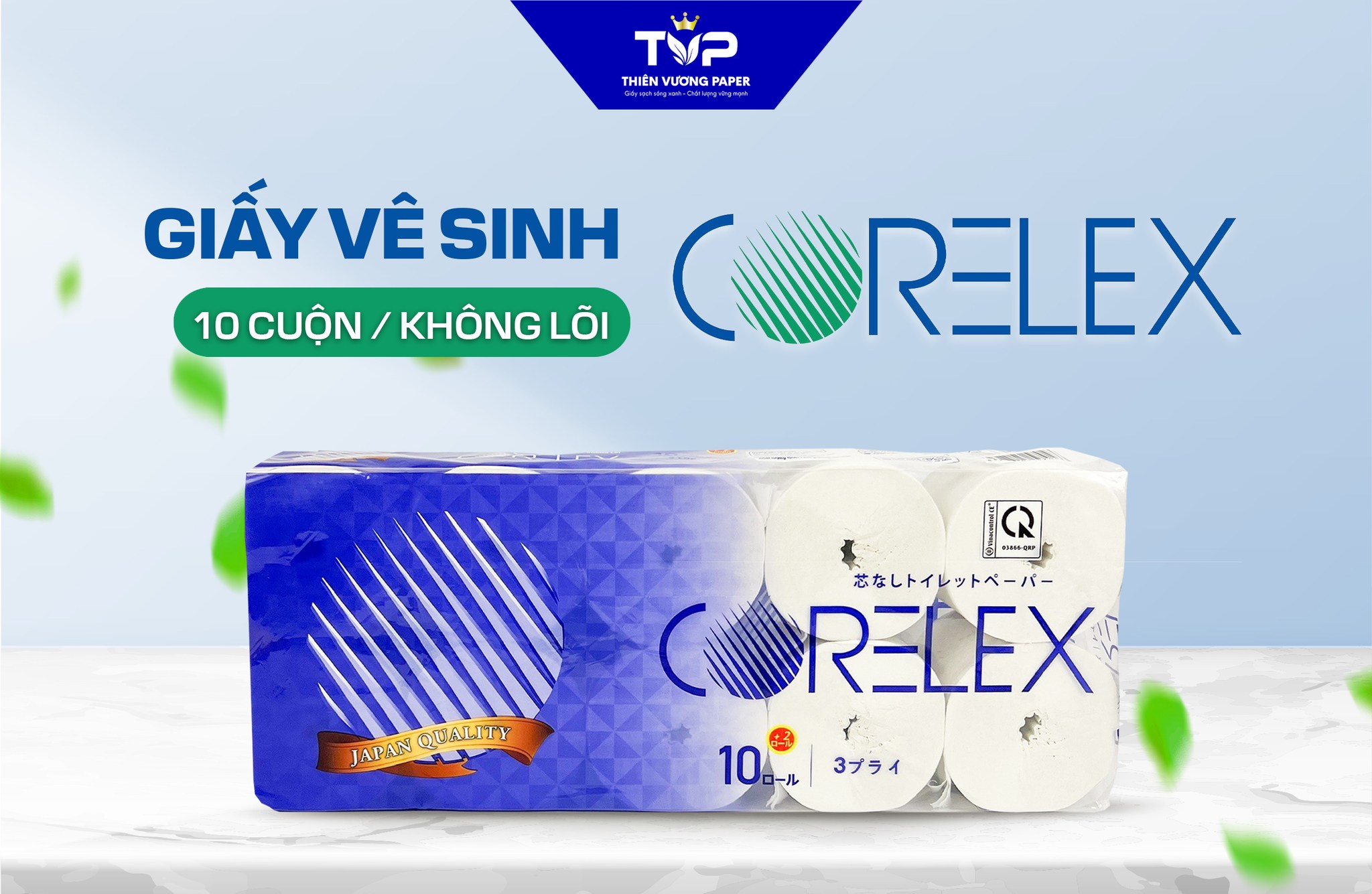 Giấy vệ sinh Corelex