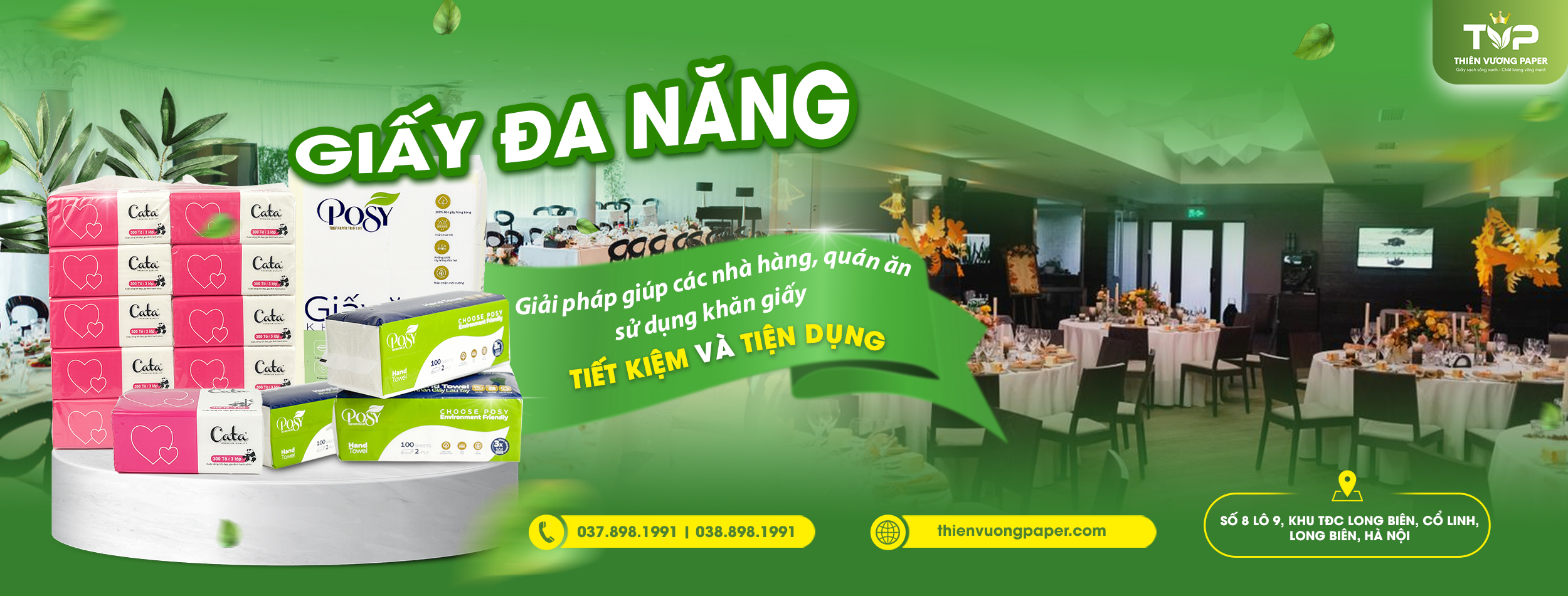 Khăn giấy ăn chất lượng