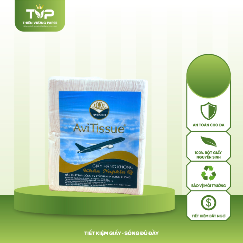 Ưu điểm vượt trội của khăn giấy hàng không