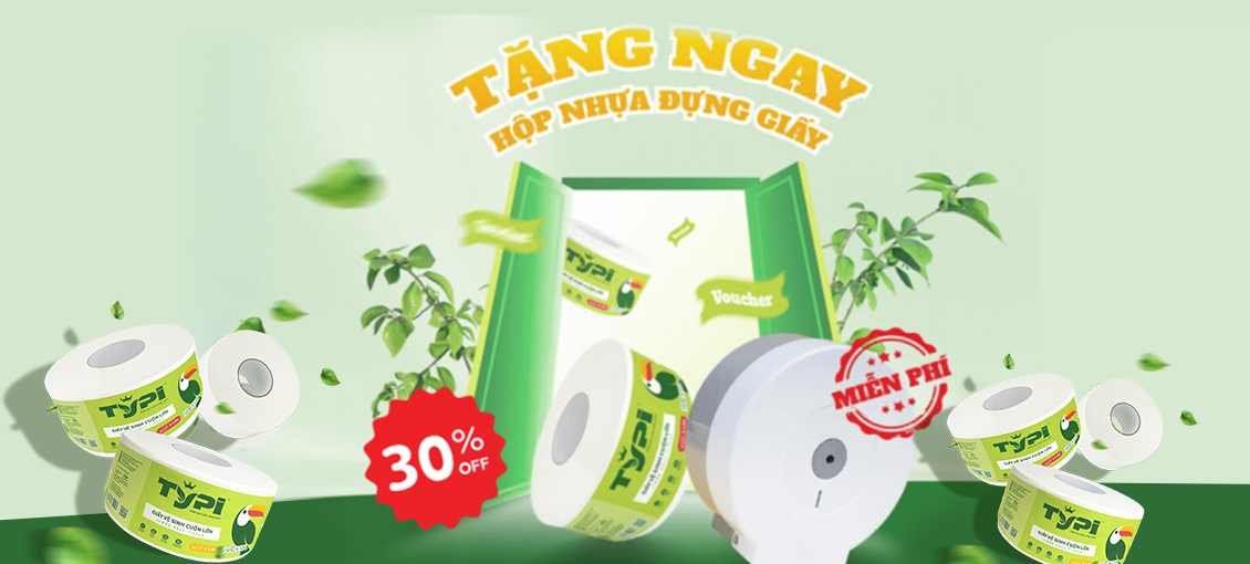 Giấy vệ sinh cuộn lớn – sản phẩm thiết yếu cho doanh nghiệp
