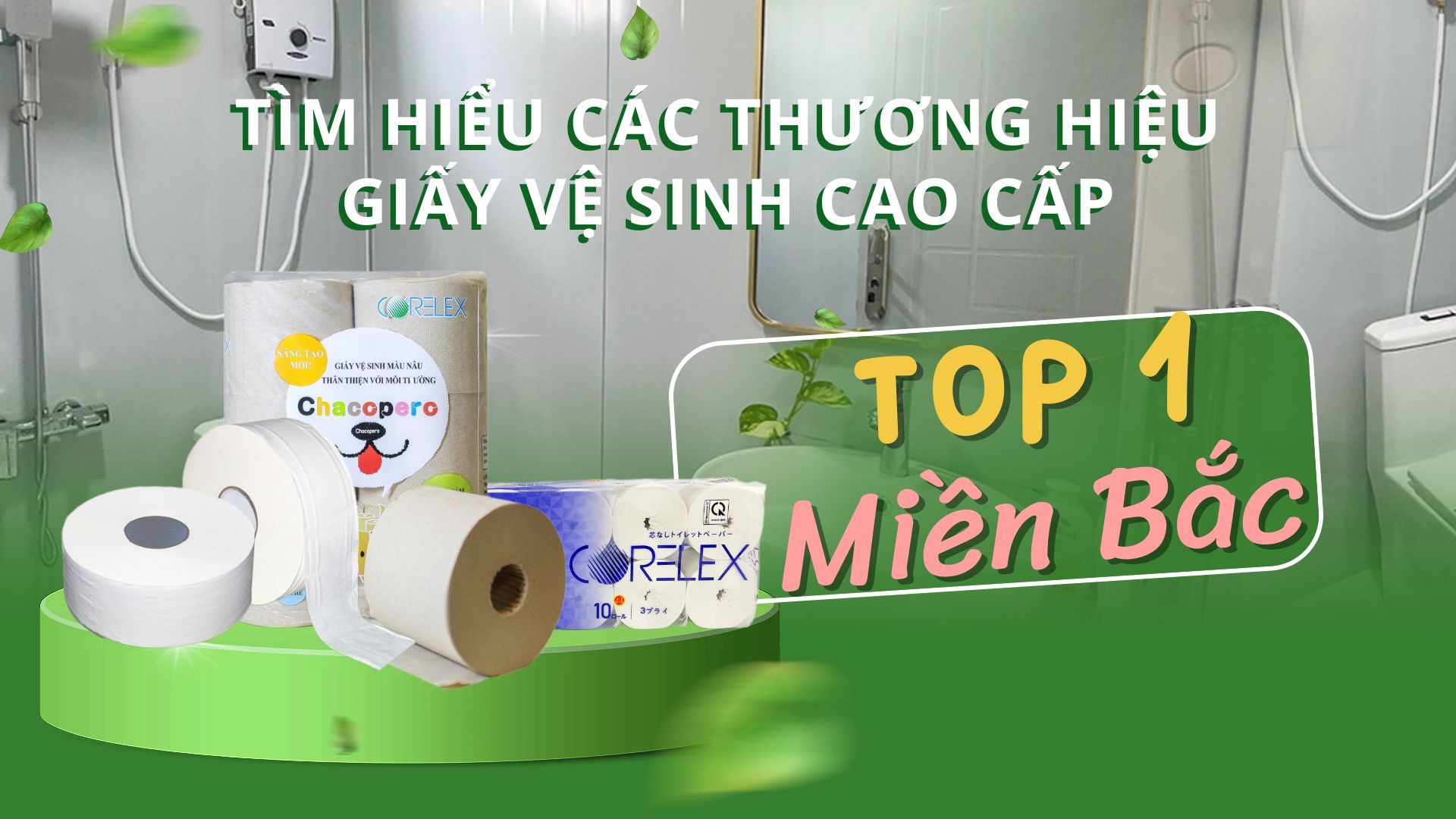 Thương hiệu giấy vệ sinh cao cấp