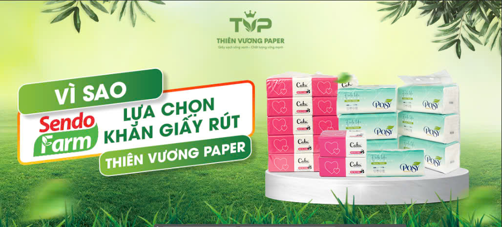 Vì sao Sendo lựa chọn khăn giấy rút
