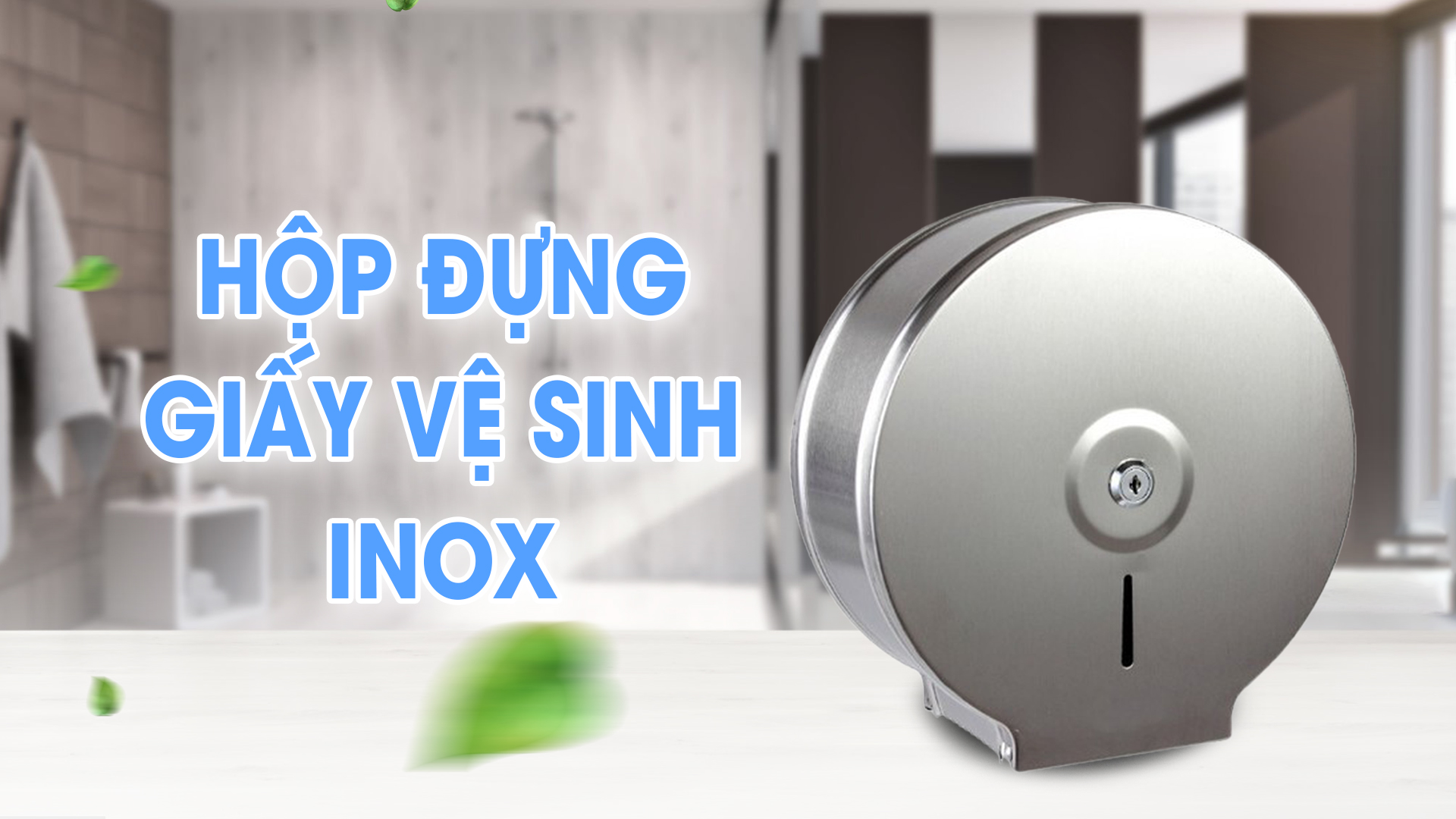 Hộp đựng giấy vệ sinh inox