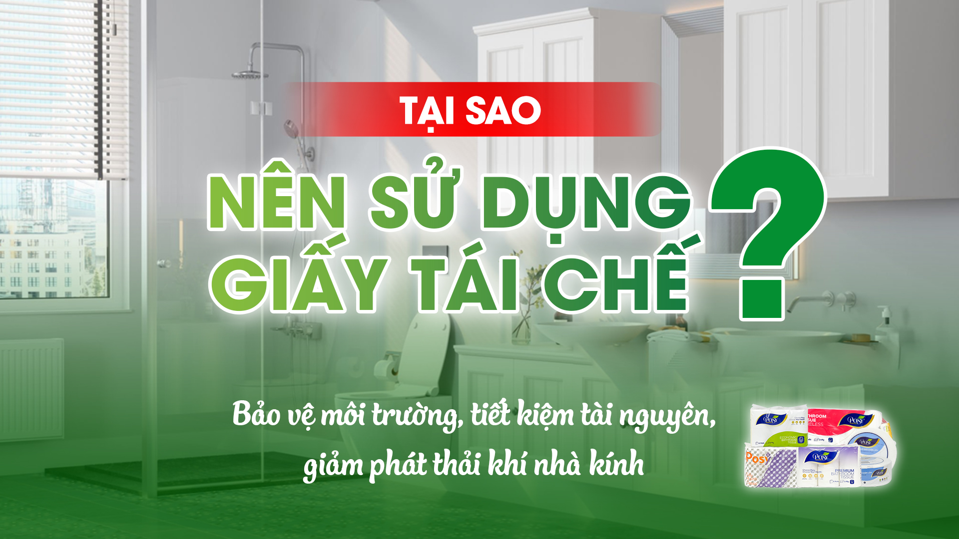 Tại sao nên sử dụng giấy tái chế