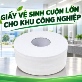 Giấy vệ sinh cuộn lớn cho khu công nghiệp - Thiên Vương Paper